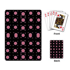 Flowers From The Summer Still In Bloom Playing Cards Single Design (rectangle) by pepitasart