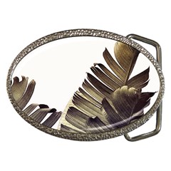 Vintage Banana Leaves Belt Buckles by goljakoff