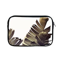 Vintage Banana Leaves Apple Ipad Mini Zipper Cases by goljakoff