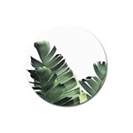 Banana leaves Magnet 3  (Round) Front