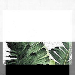 Banana Leaves Rectangular Jigsaw Puzzl by goljakoff