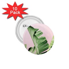 Palm leaf 1.75  Buttons (10 pack)