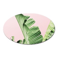 Palm Leaf Oval Magnet by goljakoff