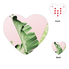 Palm leaf Playing Cards Single Design (Heart)