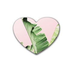 Palm leaf Heart Coaster (4 pack) 