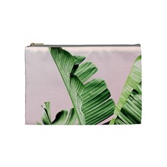 Palm Leaf Cosmetic Bag (medium) by goljakoff