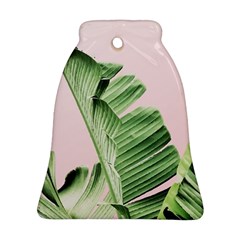 Palm Leaf Bell Ornament (two Sides)