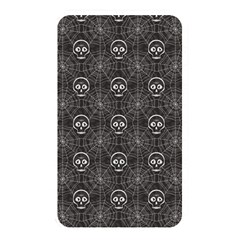 Skull And Spider Web On Dark Background Memory Card Reader (rectangular)