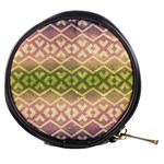 Ethnic Seamless Pattern Mini Makeup Bag Front