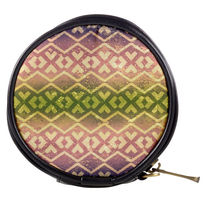 Ethnic Seamless Pattern Mini Makeup Bag