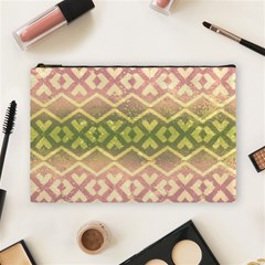 Ethnic Seamless Pattern Cosmetic Bag (large) by FloraaplusDesign