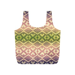 Ethnic Seamless Pattern Full Print Recycle Bag (s) by FloraaplusDesign