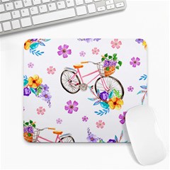 Cycle Ride Large Mousepads by designsbymallika