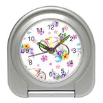 Cycle Ride Travel Alarm Clock Front