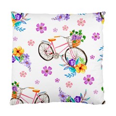 Cycle Ride Standard Cushion Case (two Sides) by designsbymallika