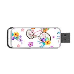 Cycle Ride Portable Usb Flash (two Sides) by designsbymallika