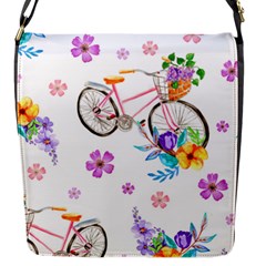 Cycle Ride Flap Closure Messenger Bag (s) by designsbymallika