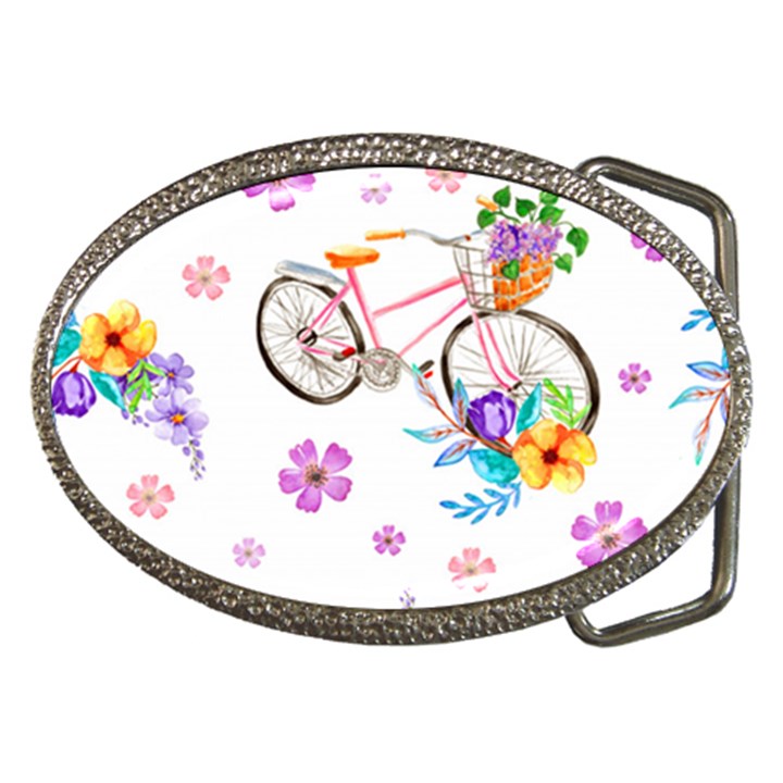 Cycle Ride Belt Buckles