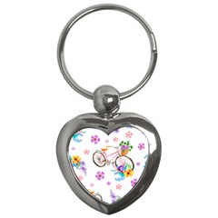 Cycle Ride Key Chain (heart)