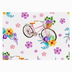 Cycle Ride Large Glasses Cloth (2 Sides) by designsbymallika