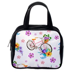 Cycle Ride Classic Handbag (one Side) by designsbymallika