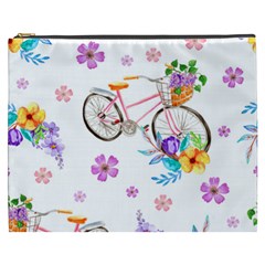 Cycle Ride Cosmetic Bag (xxxl) by designsbymallika