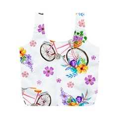 Cycle Ride Full Print Recycle Bag (m) by designsbymallika