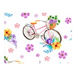 Cycle Ride Double Sided Flano Blanket (Mini)  35 x27  Blanket Front