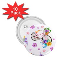 Cycle Ride 1 75  Buttons (10 Pack) by designsbymallika