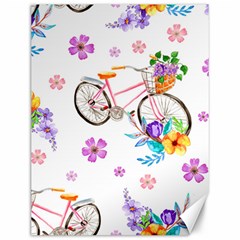 Cycle Ride Canvas 12  X 16  by designsbymallika