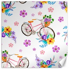 Cycle Ride Canvas 20  X 20  by designsbymallika