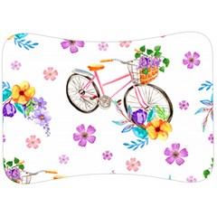 Cycle Ride Velour Seat Head Rest Cushion by designsbymallika