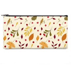 Pretty Leaves Pattern Pencil Case by designsbymallika