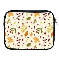 Pretty Leaves Pattern Apple Ipad 2/3/4 Zipper Cases by designsbymallika