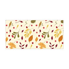 Pretty Leaves Pattern Yoga Headband by designsbymallika