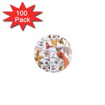 Lady Like 1  Mini Magnets (100 pack)  Front