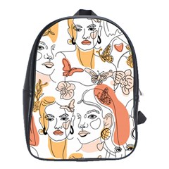 Lady Like School Bag (large) by designsbymallika