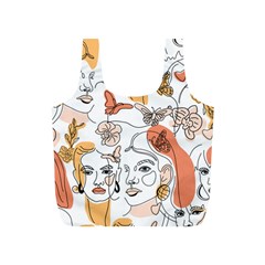 Lady Like Full Print Recycle Bag (s) by designsbymallika