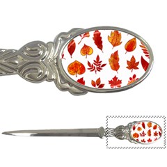 Autumn Pattern Letter Opener by designsbymallika