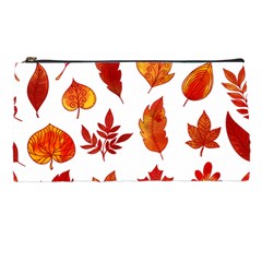 Autumn Pattern Pencil Case by designsbymallika