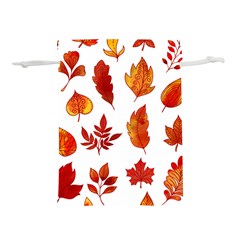 Autumn Pattern Lightweight Drawstring Pouch (s) by designsbymallika