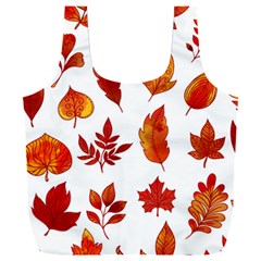 Autumn Pattern Full Print Recycle Bag (xxl) by designsbymallika