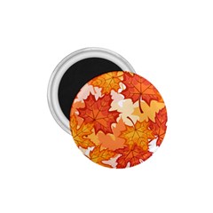 Autumn Leaves Pattern 1 75  Magnets by designsbymallika