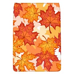 Autumn Leaves Pattern Removable Flap Cover (l) by designsbymallika