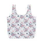 Tender Bouquet Full Print Recycle Bag (M) Front