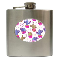 Cactus Love 4 Hip Flask (6 Oz) by designsbymallika