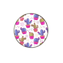 Cactus Love 4 Hat Clip Ball Marker (4 Pack) by designsbymallika