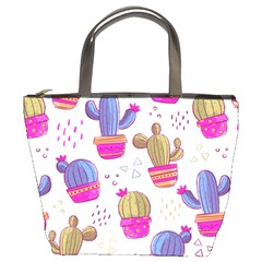 Cactus Love 4 Bucket Bag by designsbymallika