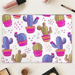 Cactus Love 4 Cosmetic Bag (xxl) by designsbymallika