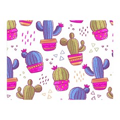 Cactus Love 4 Double Sided Flano Blanket (mini)  by designsbymallika